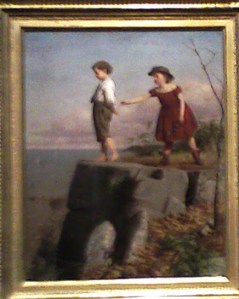 8. Guy-Unconcsious of Danger-at the Barnes