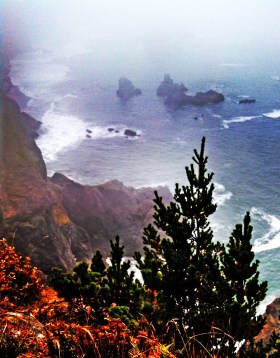 looking down on Thomas Point-4, 08-29-14