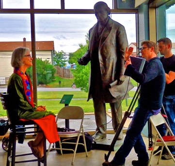 6. look up as you answer the questions