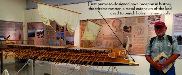 Hellenic Maritime Museum-trireme rammer