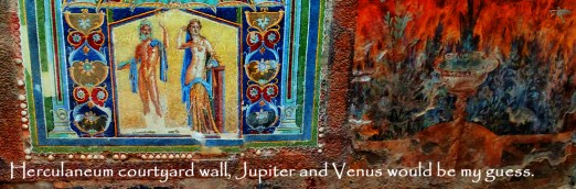 Herculaneum-courtyard wall