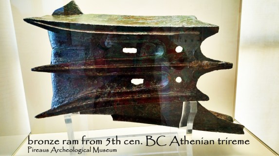 Pireaus-bronze ram from trireme