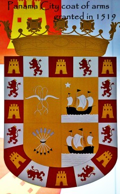 Panama City coat of arms - 1519