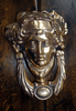 Cast Brass Lady Head Door Knocker-₤75