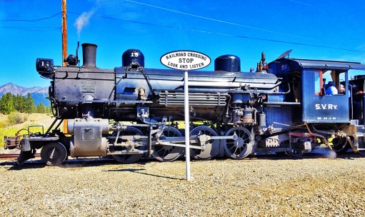 Sept 1 - Sumpter Valley narrow guage steam train 2